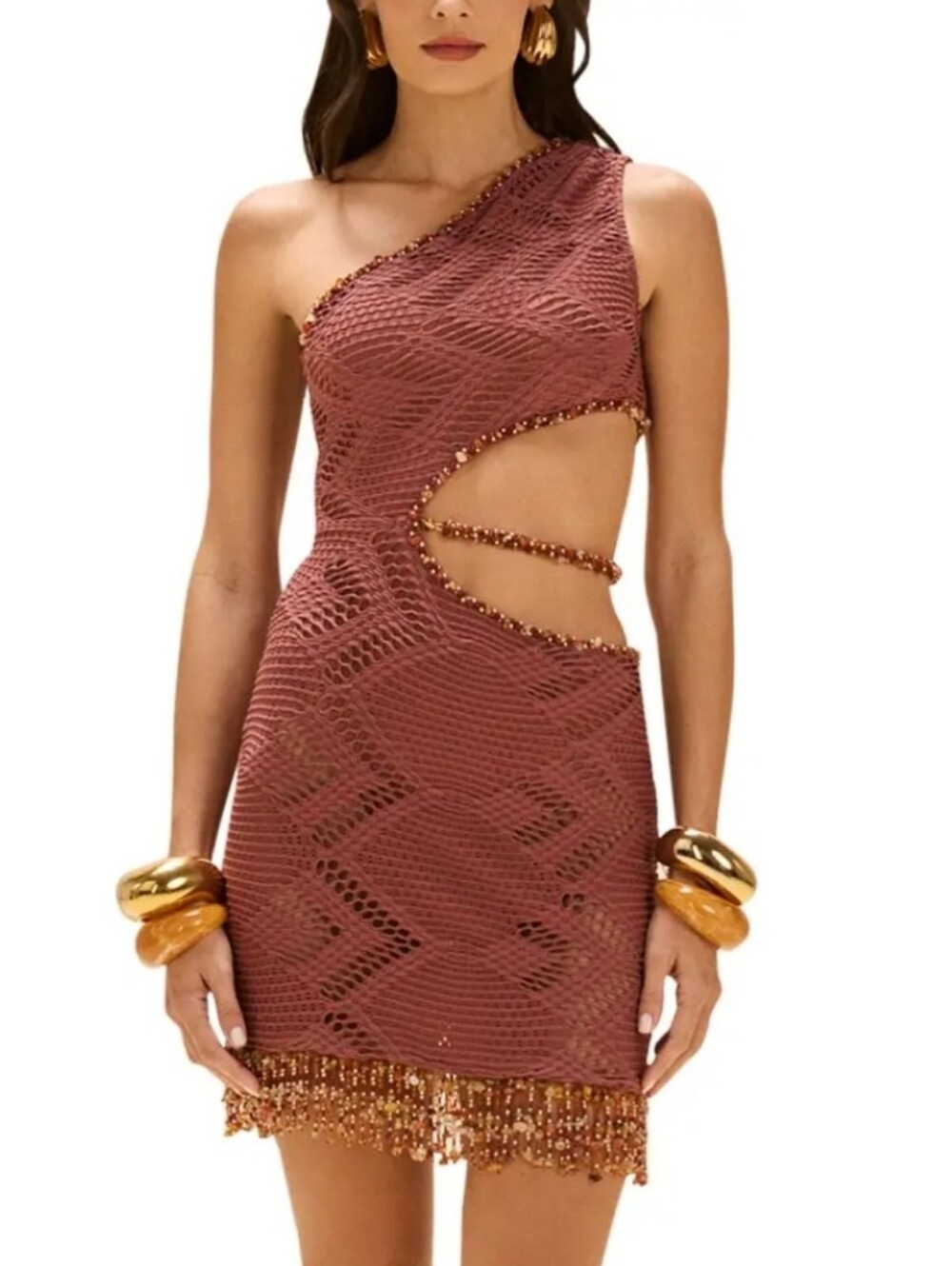 PatBO x Camila Coelho Beaded Dress